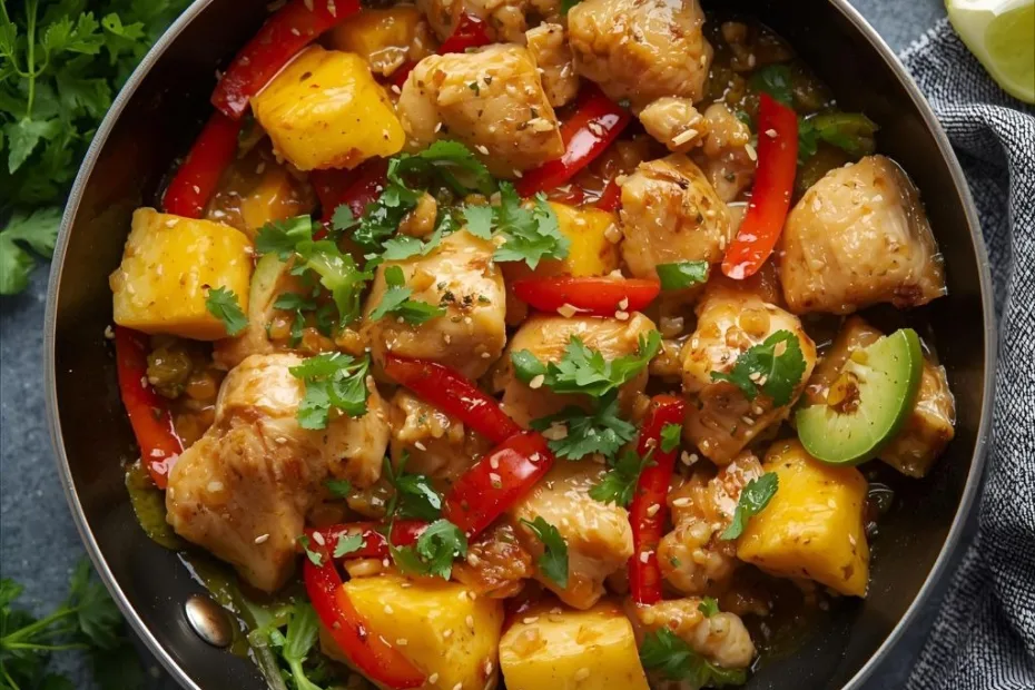 Pineapple Chicken Stir Fry Recipe