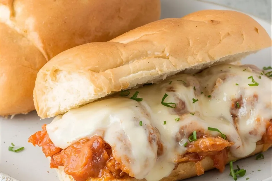Chicken Parmesan Sub Sandwiches Recipe