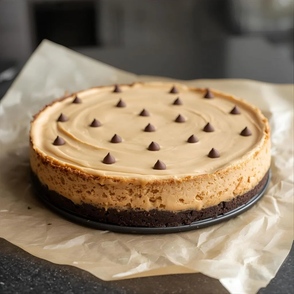 Brownie Bottom Cookie Dough Cheesecake Recipe