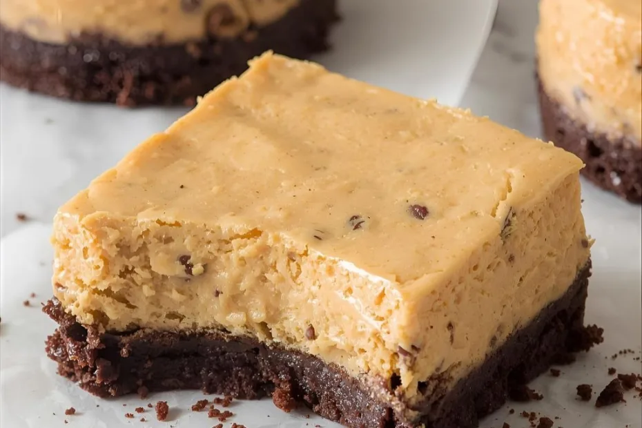 Brownie Bottom Cookie Dough Cheesecake Recipe