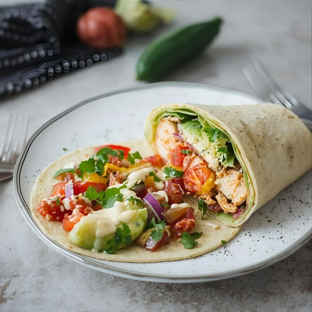 Southwest Chicken Wrap Recipe