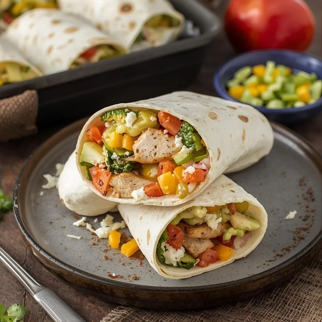 Southwest Chicken Wrap Recipe