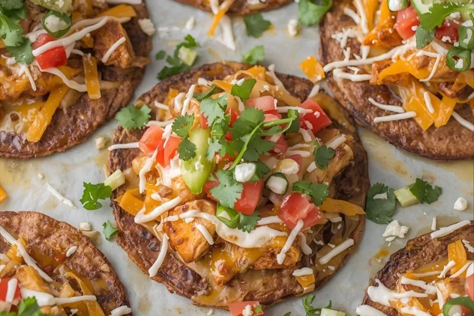 BBQ Chicken Tostadas Recipe