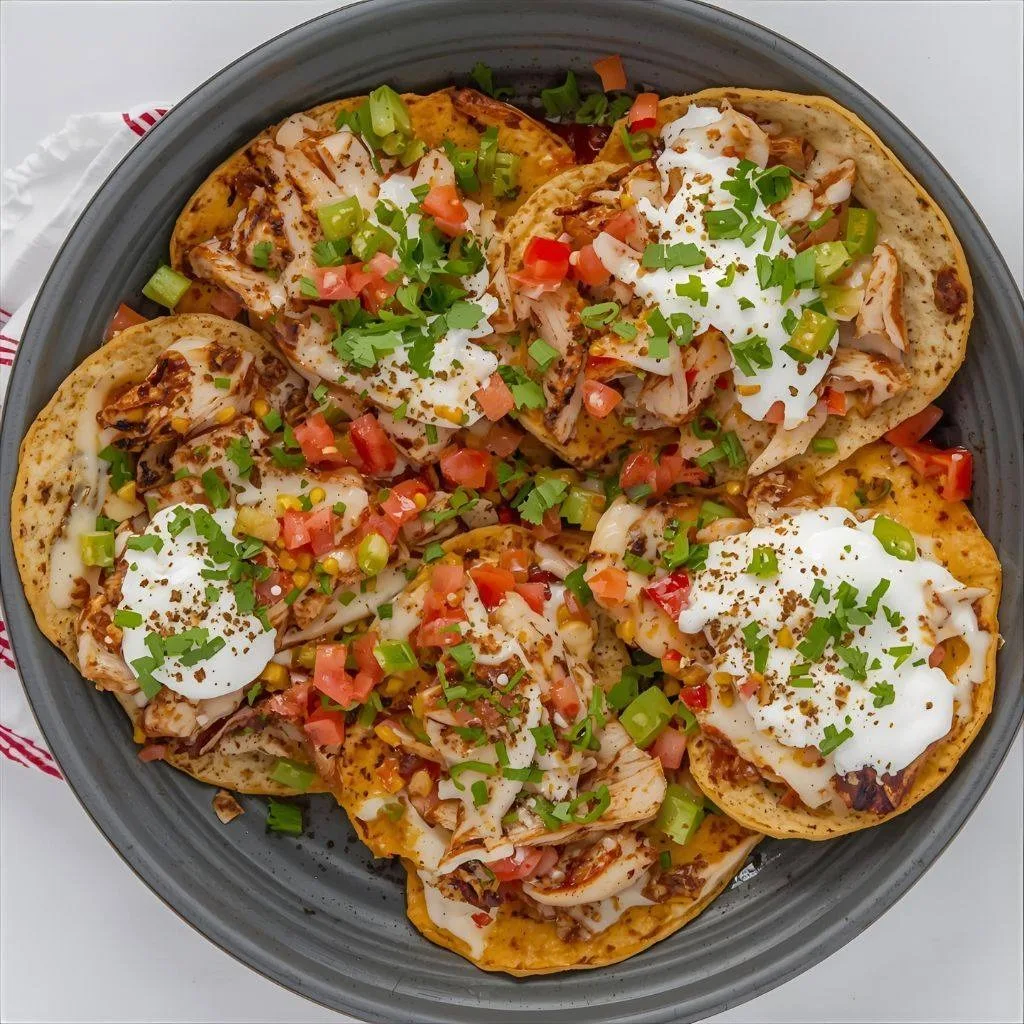 BBQ Chicken Tostadas Recipe