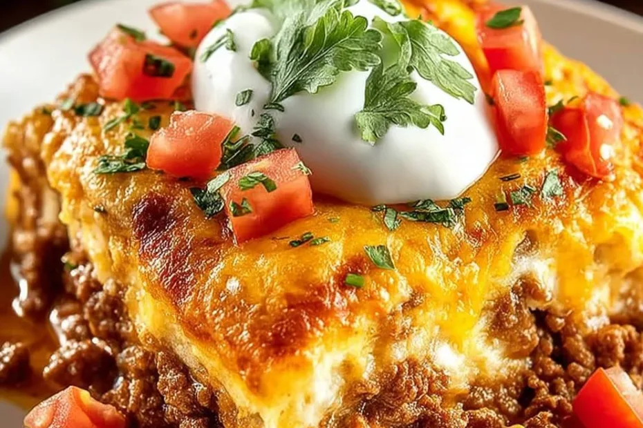 Taco Bake Casserole Recipe