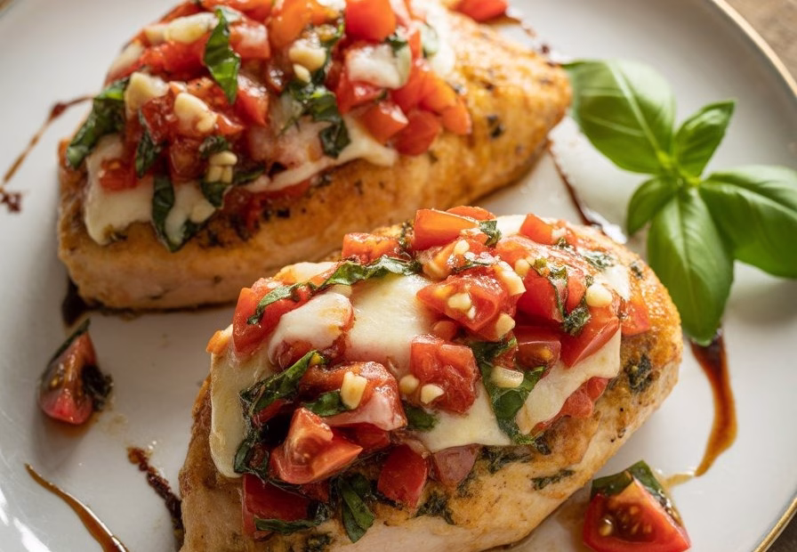 30-Minute Bruschetta Chicken Recipe