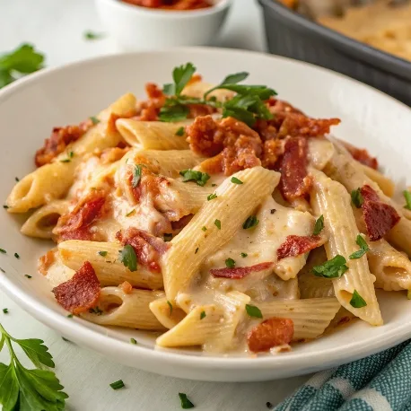 Crack Chicken Penne Recipe