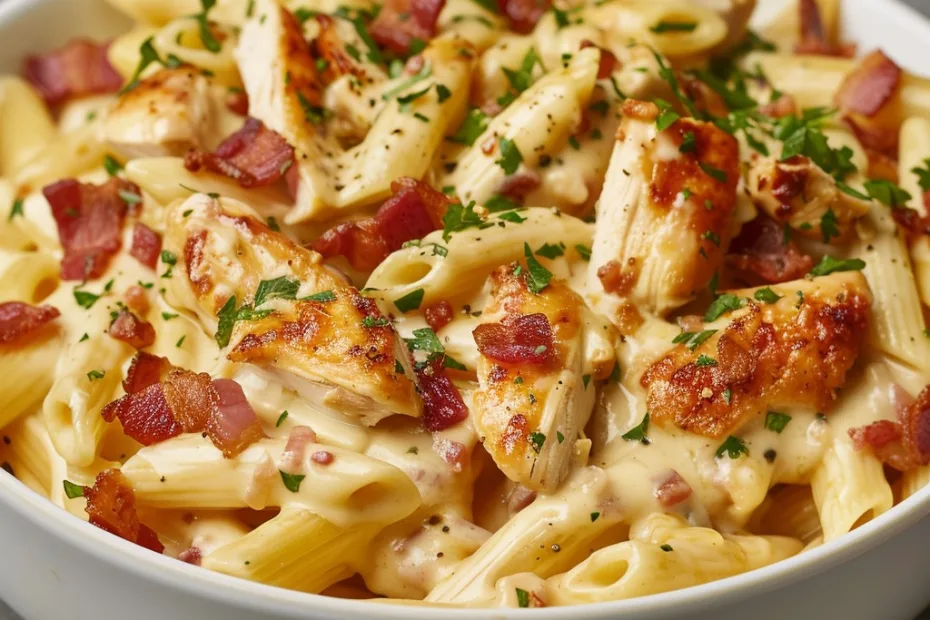 Crack Chicken Penne Recipe