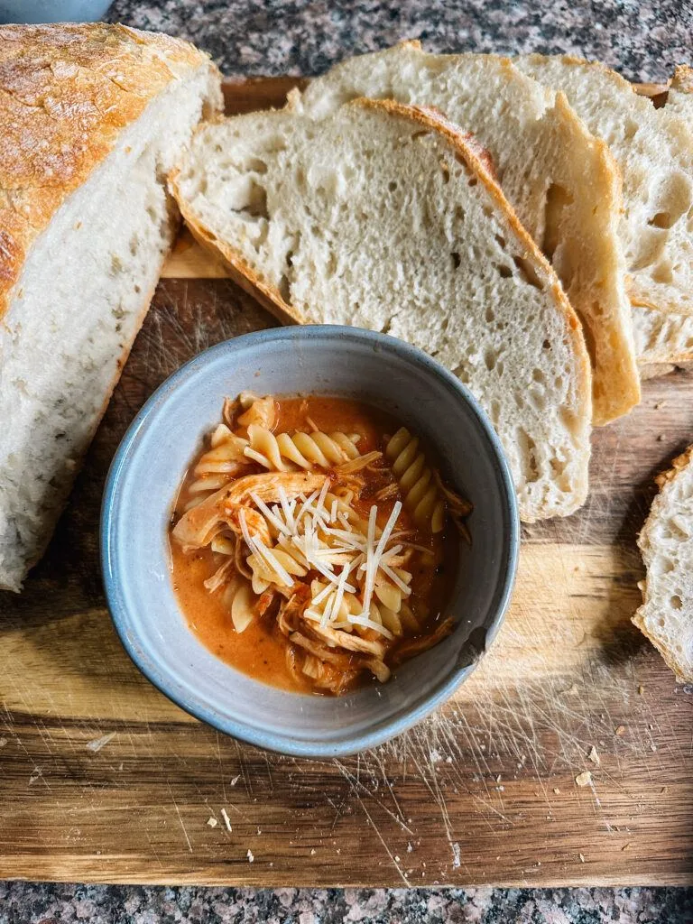 Crockpot Chicken Parmesan Soup Recipe
