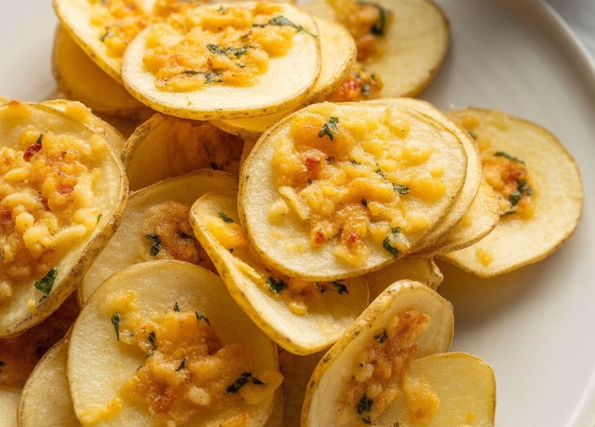 Parmesan Crusted Potatoes Recipe