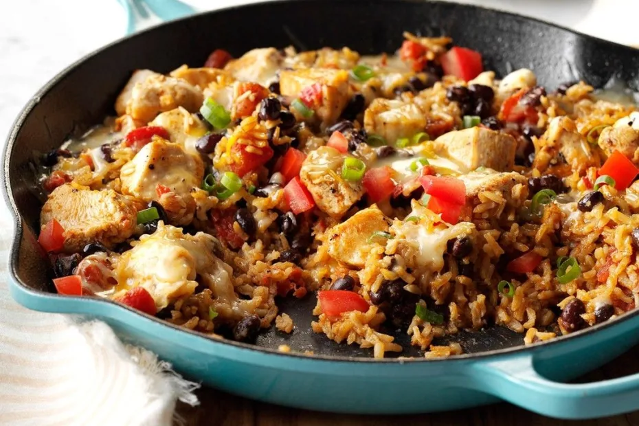 Chicken Burrito Skillet Recipe