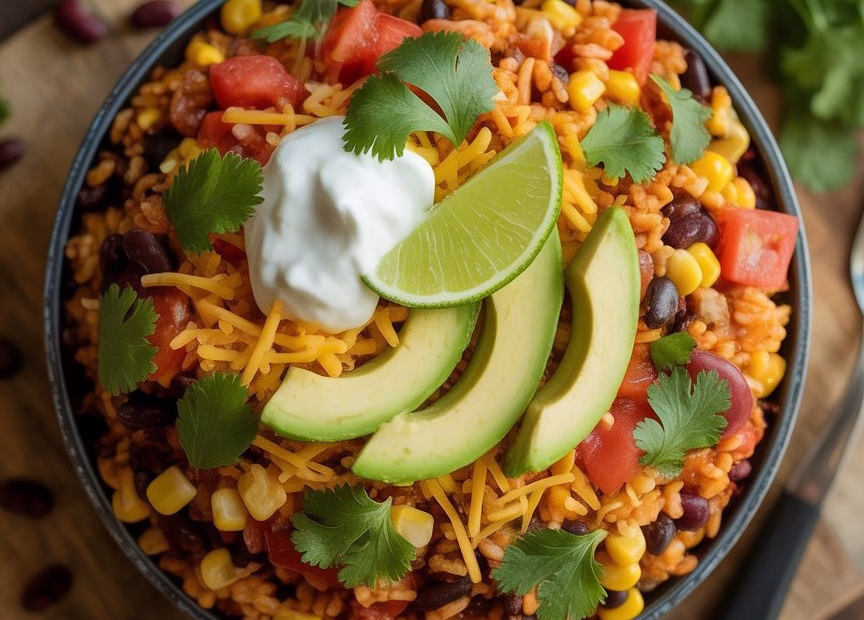 One Pot Burrito Bowl Recipe