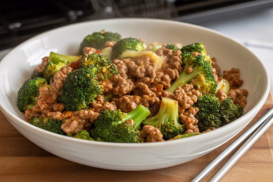 Ground Beef and Broccoli Recipe