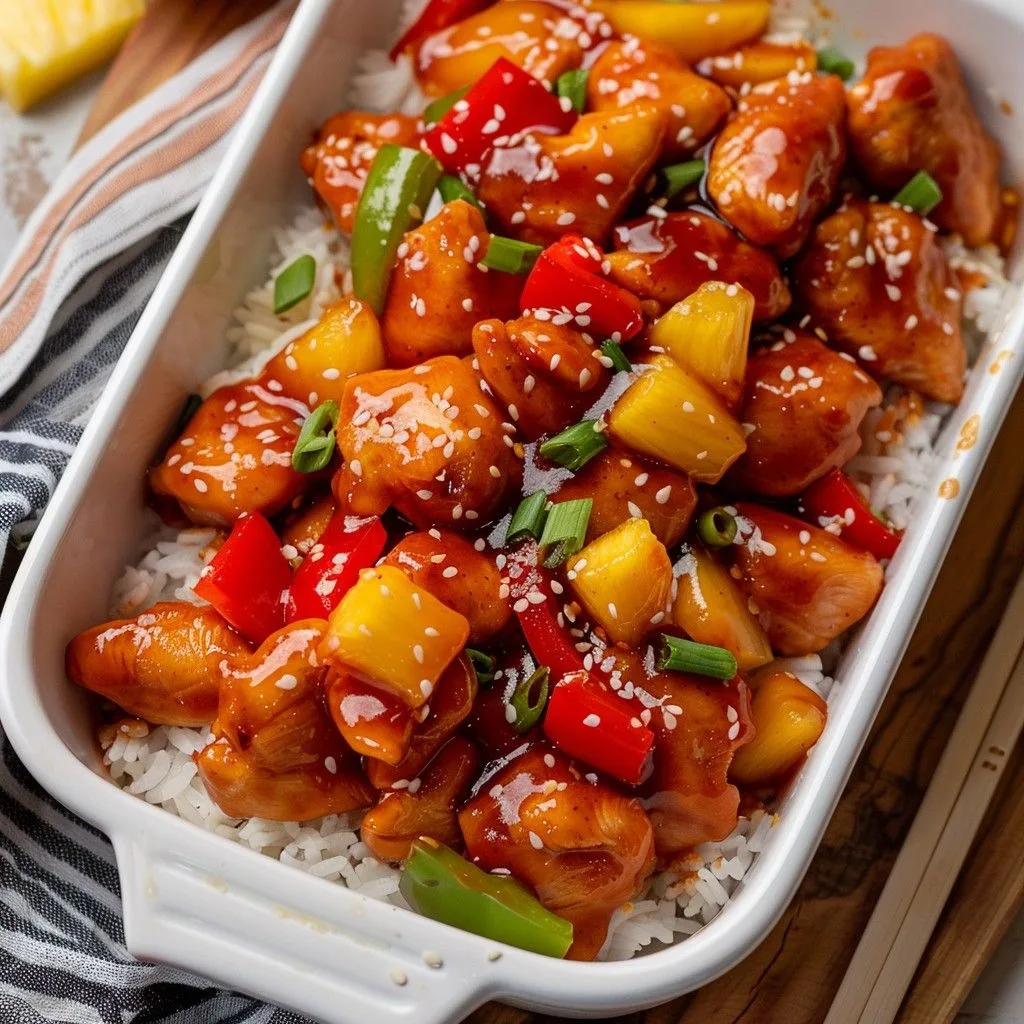 Baked Sweet and Sour Chicken Recipe