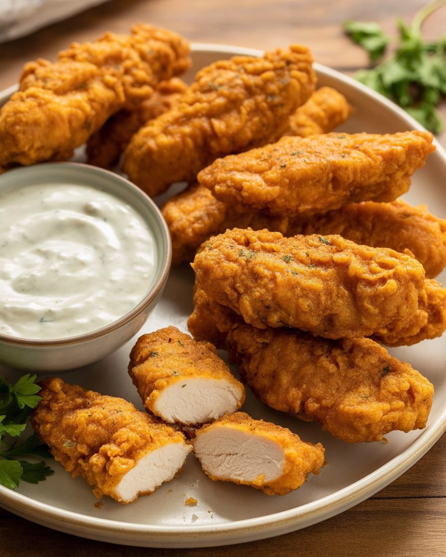 Crispy Ranch Chicken Tenders Recipe