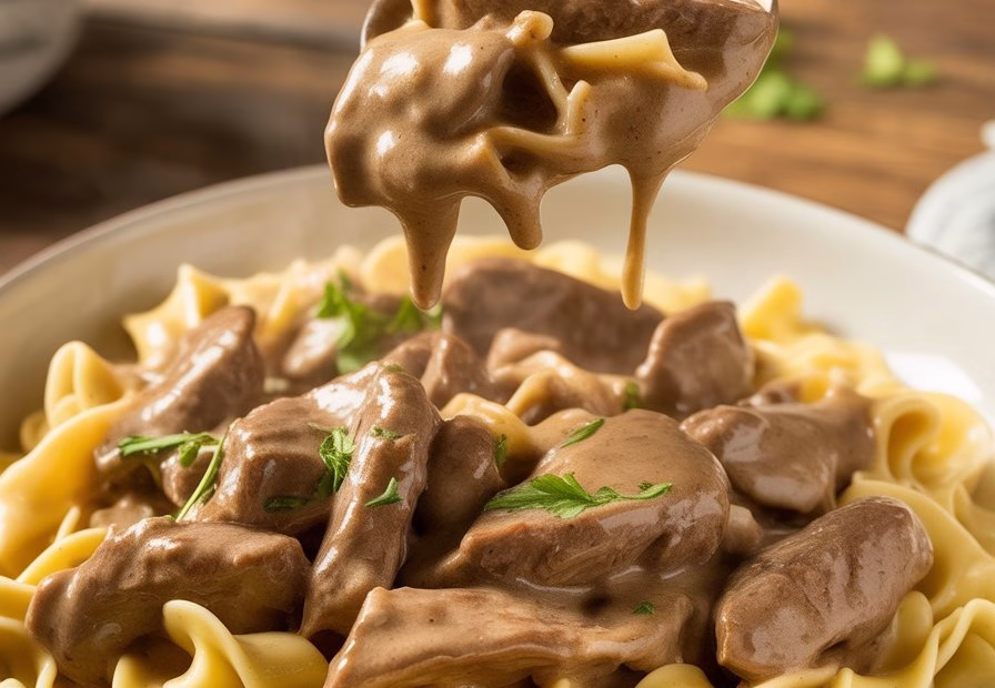 Old Fashioned Beef Stroganoff Recipe