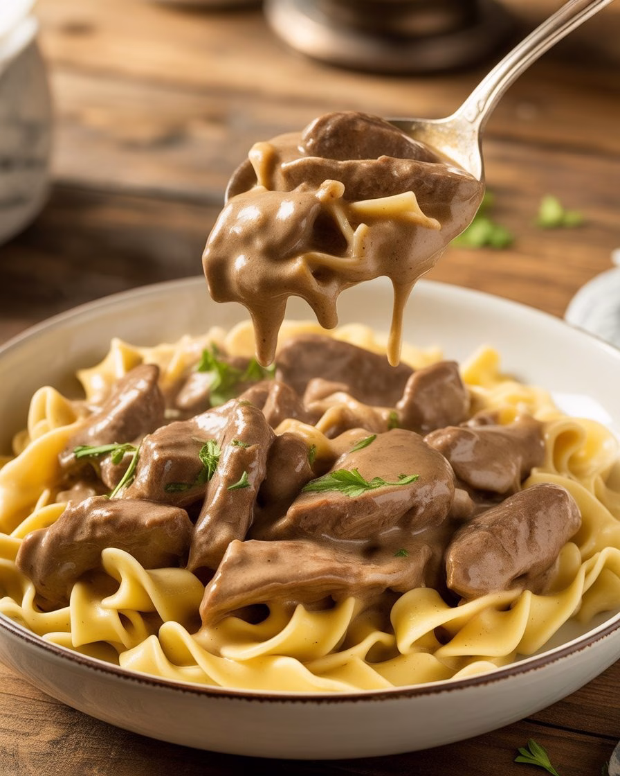 Old Fashioned Beef Stroganoff Recipe