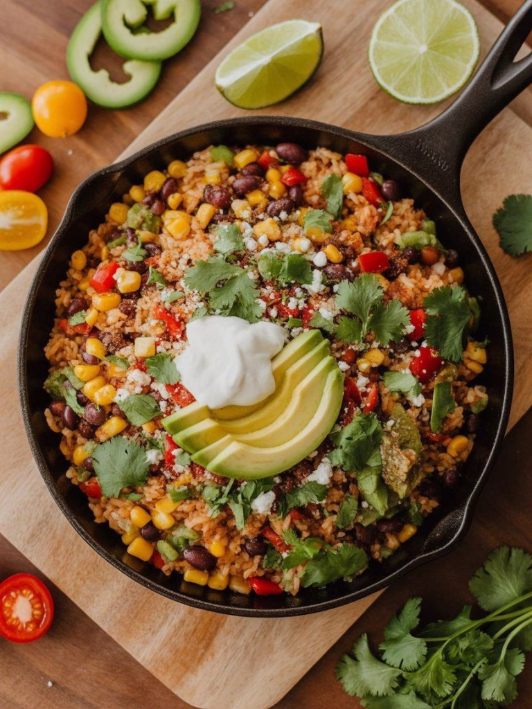One Pot Burrito Bowl Recipe