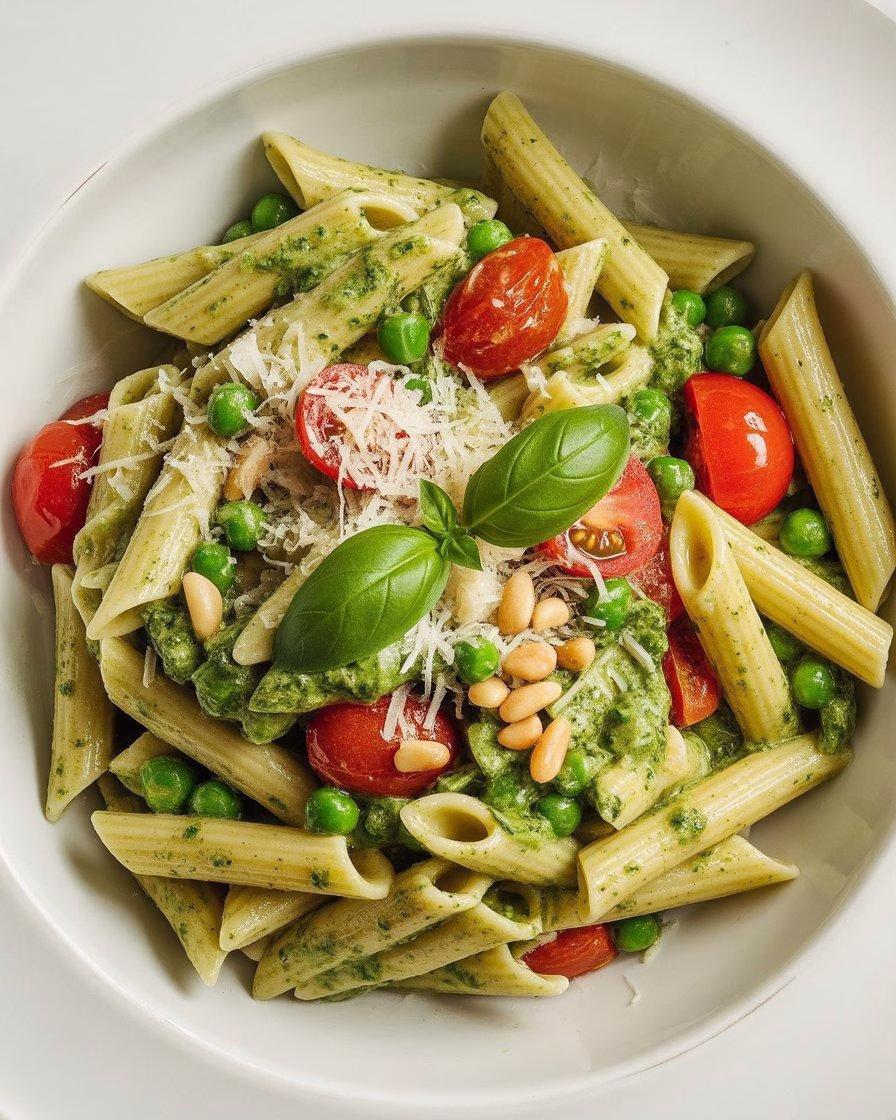 Christmas Pesto Pasta Recipe