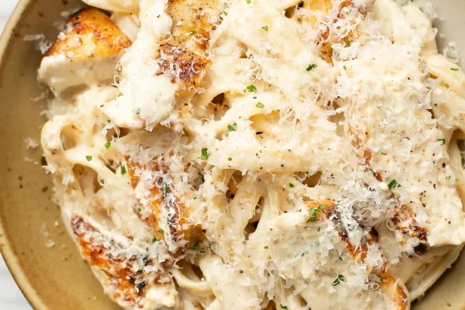 Chicken Fettuccine Alfredo Recipe