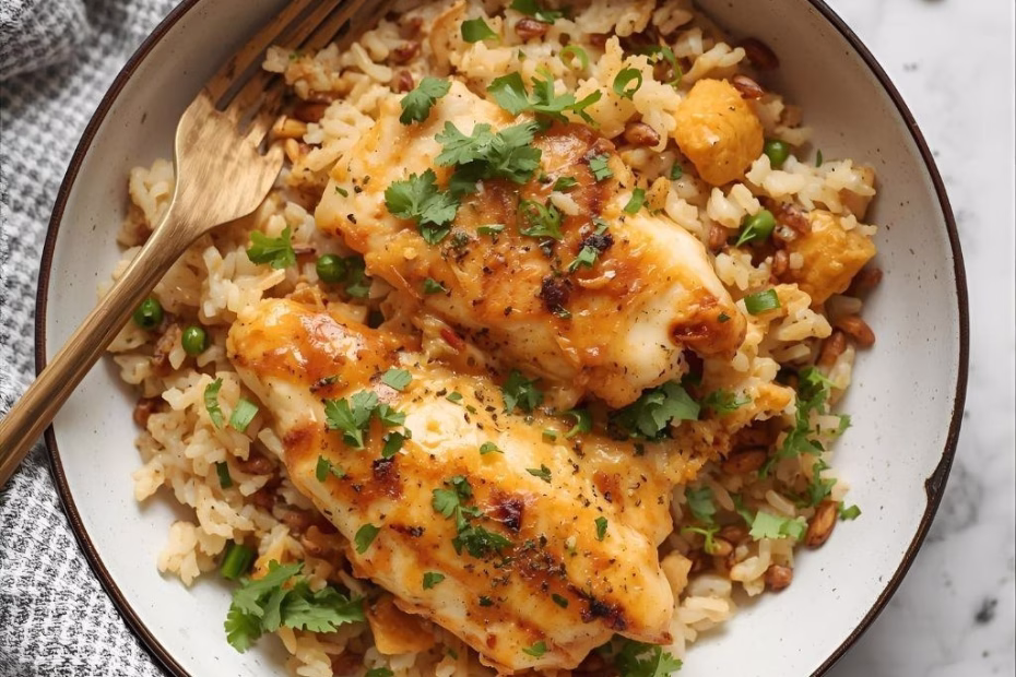 Angel Chicken Rice Casserole Recipe