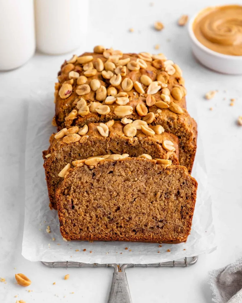 Peanut Butter Banana Bread Recipe