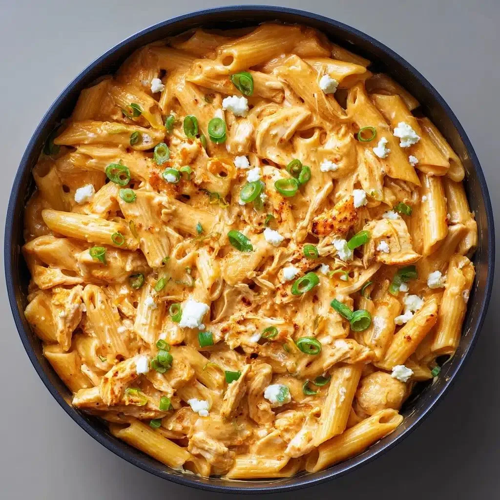 Buffalo Chicken Pasta Bake Recipe