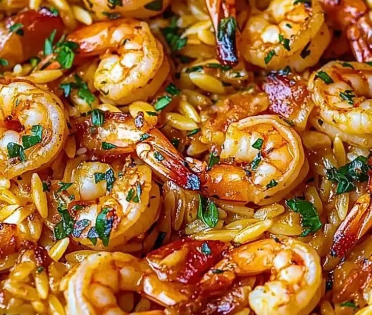 One Pot Marry Me Shrimp And Orzo Pasta Recipe