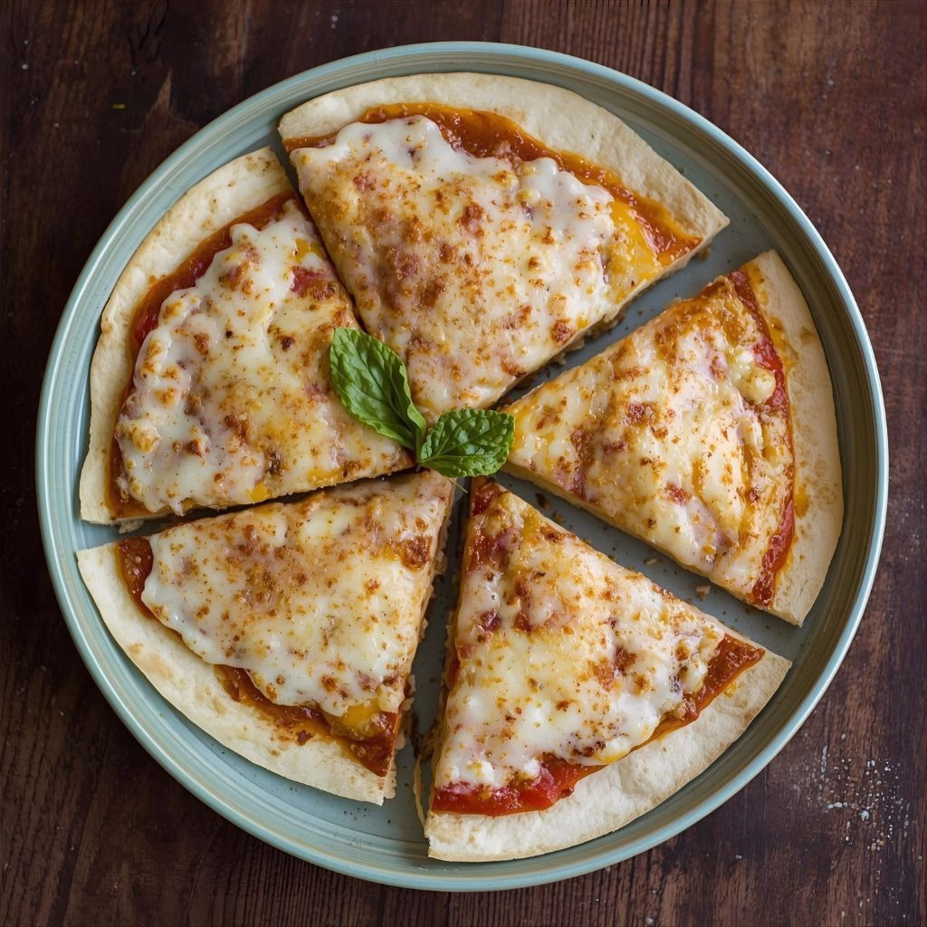 Simple Pizza Quesadillas Recipe