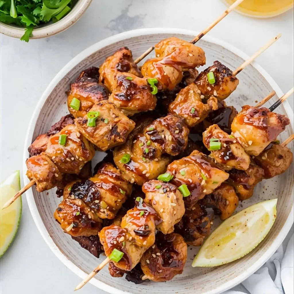 Best Teriyaki Chicken Skewers Recipe