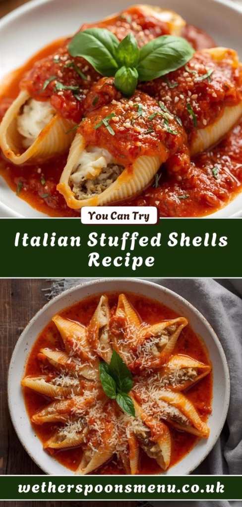 Italian Stuffed Shells Recipe