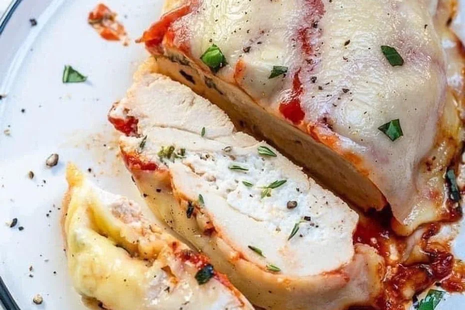 Lasagna Stuffed Chicken Recipe