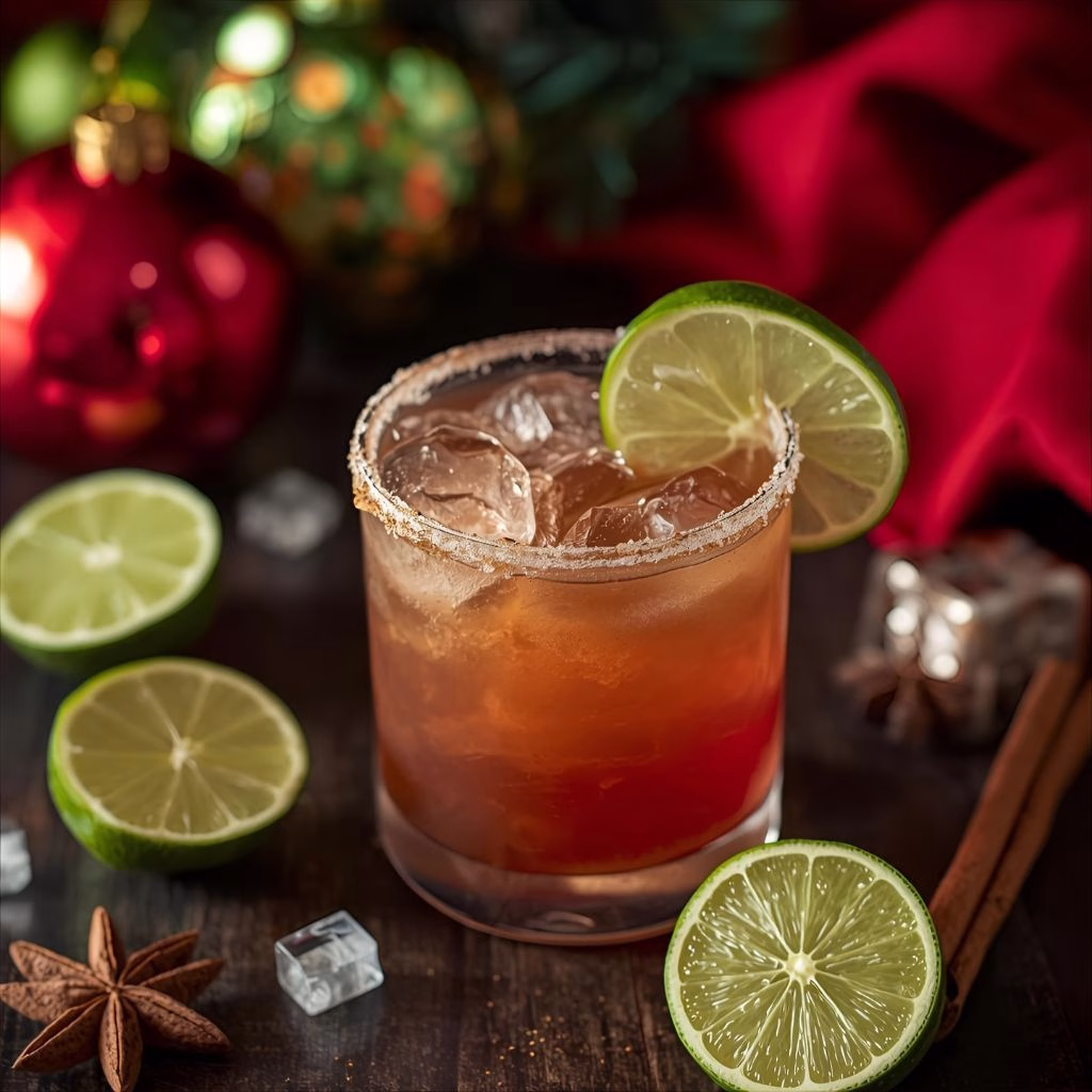 Spiced Christmas Margarita Recipe