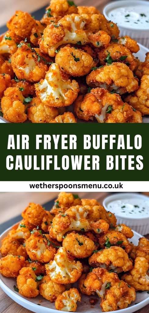 Air Fryer Buffalo Cauliflower Bites Recipe