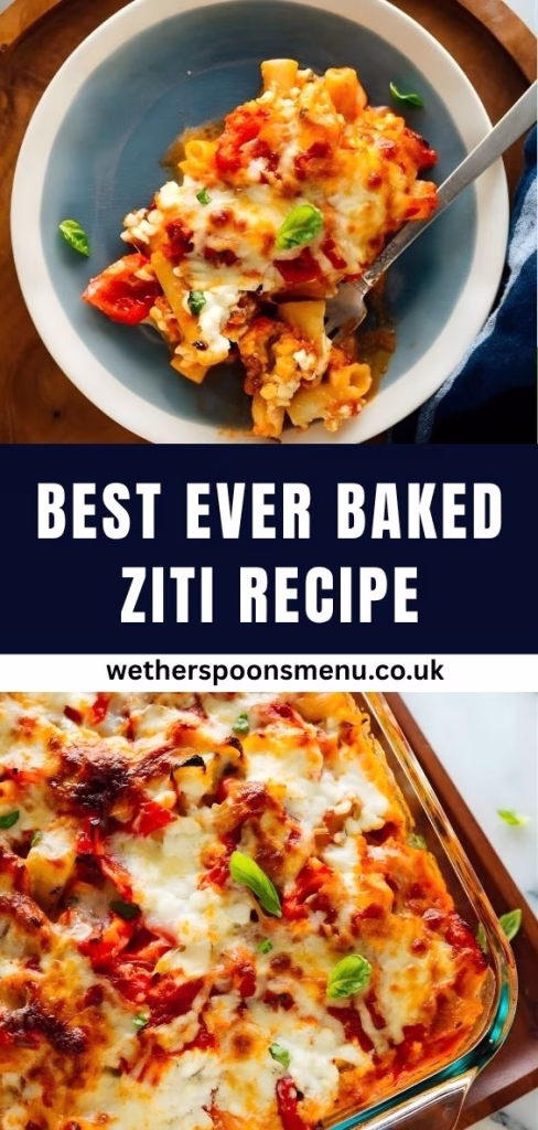 Best Ever Baked Ziti Recipe