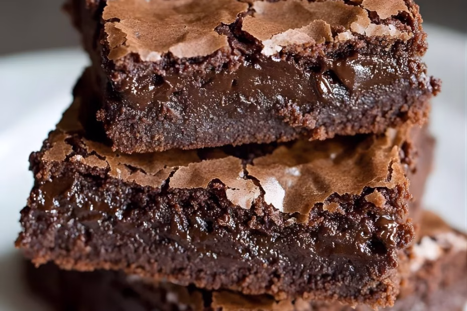 Best Fudgy Cocoa Brownies Recipe