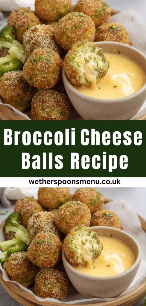 Broccoli Cheese Balls Recipe