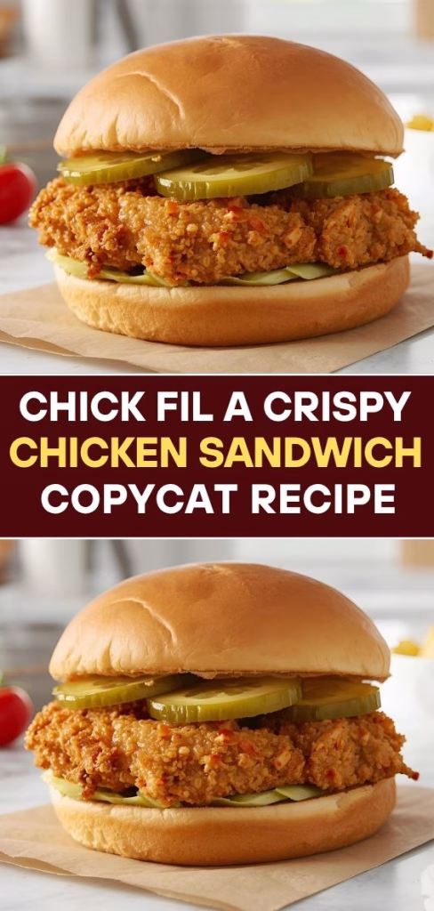 Chick Fil A Crispy Chicken Sandwich Copycat Recipe