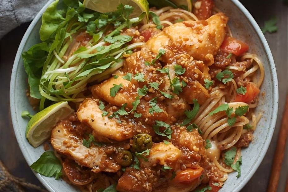 Chicken Pad Thai Recipe