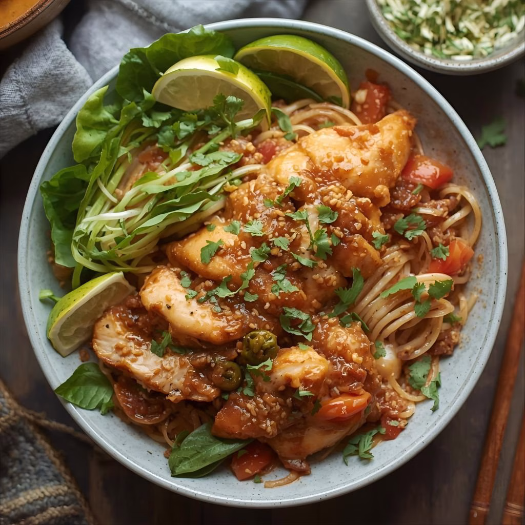 Chicken Pad Thai Recipe