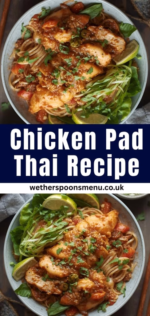 Chicken Pad Thai Recipe