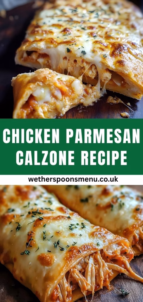 Chicken Parmesan Calzone Recipe