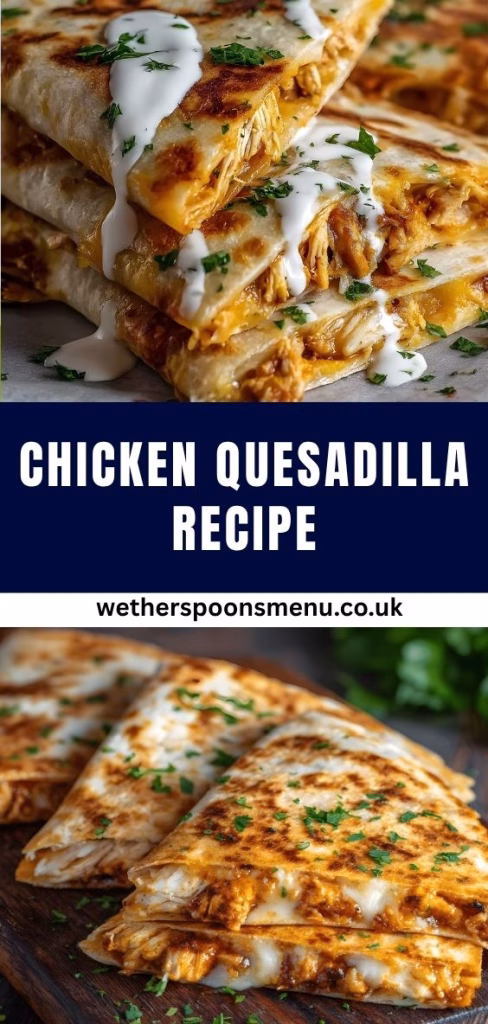 Chicken Quesadilla Recipe
