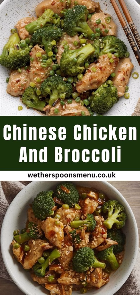 Chinese Chicken and Broccoli Recipe