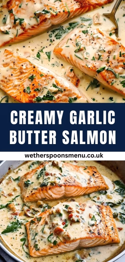 Creamy Garlic Butter Salmon Recipe
