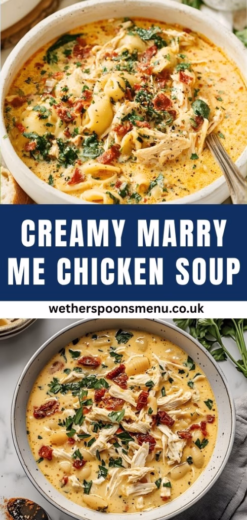 Creamy Marry Me Chicken Soup Recipe