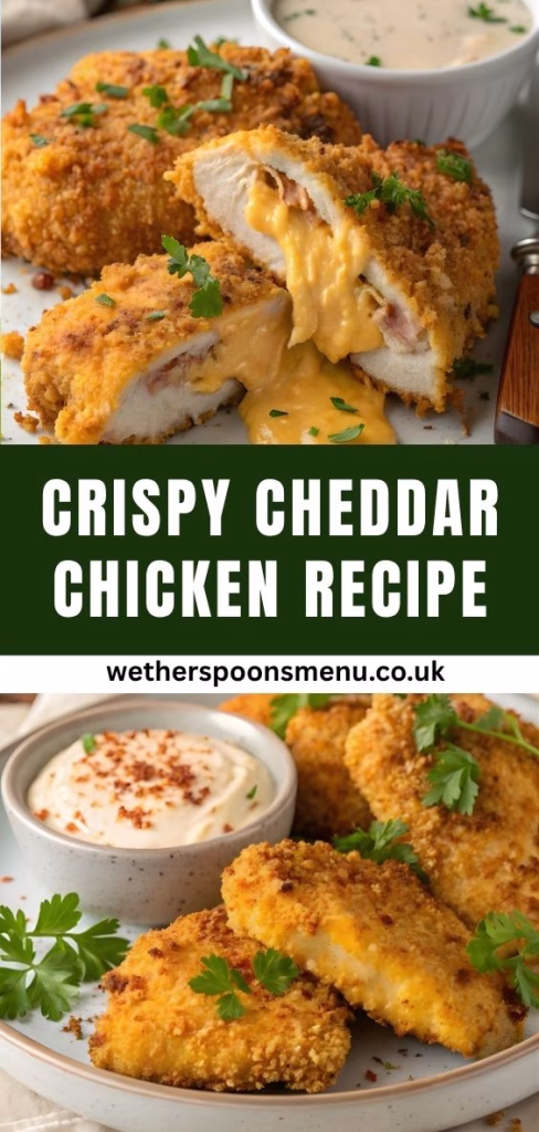 Crispy Cheddar Chicken Recipe
