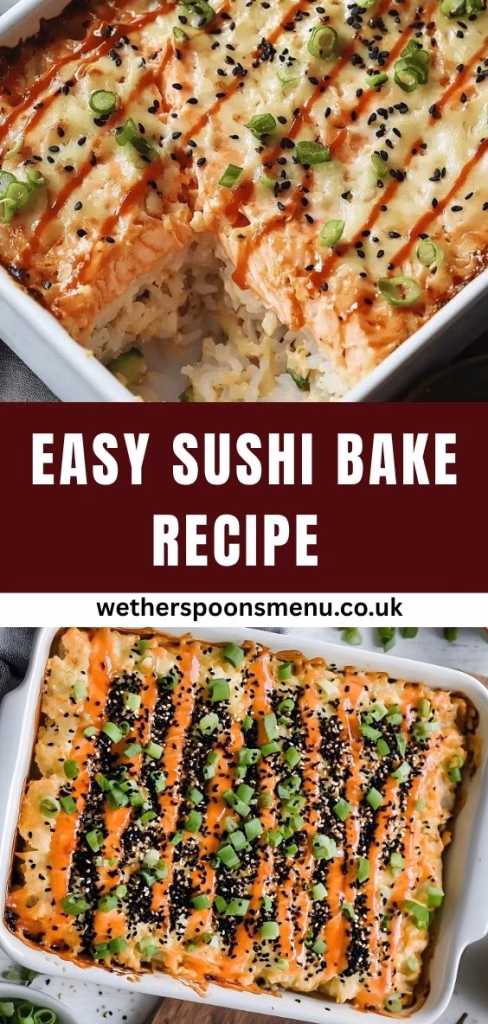Easy Sushi Bake Recipe