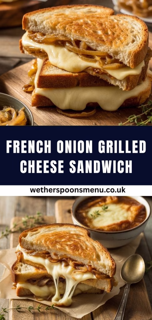French Onion Grilled Cheese Sandwich Recipe