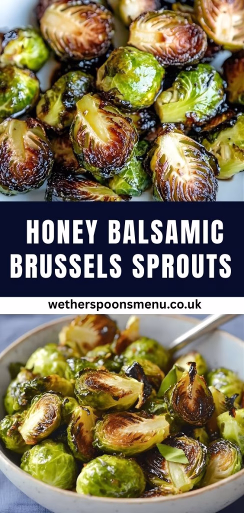 Honey Balsamic Brussels Sprouts Recipe